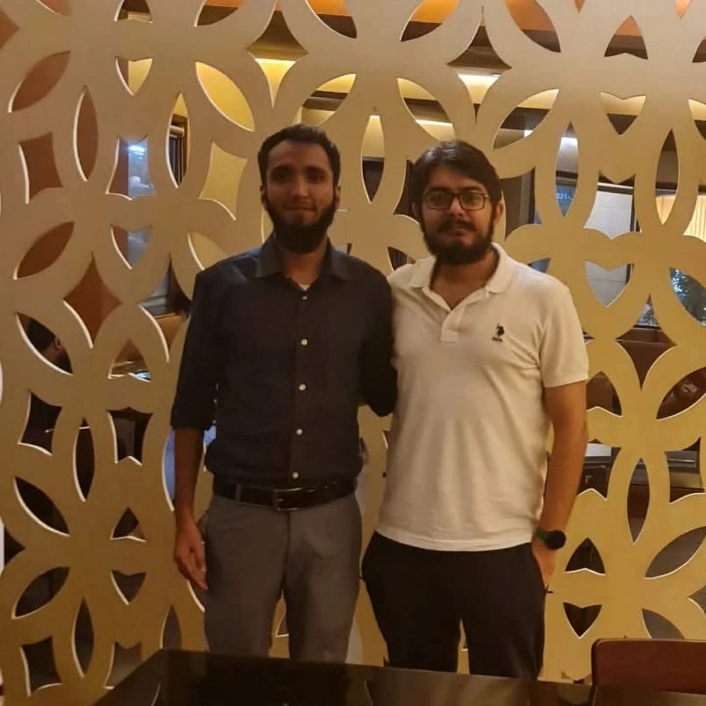 Economics students with Sir Zarak Mushtaq