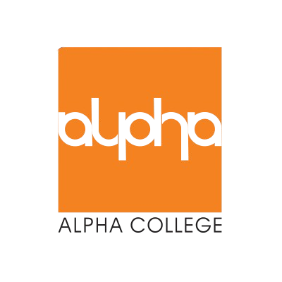 Alpha College logo